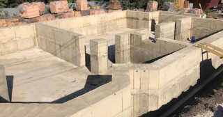 Фундамент с цокольным этажом под ключ заказать в Туймазах - фундамент цокольный этаж под ключ цена от 7403 руб за м2