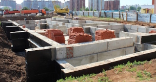 Фундаменты промышленных зданий в Туймазах цена от 25381 руб. - заказать строительство фундамента промздания под стальные колонны
